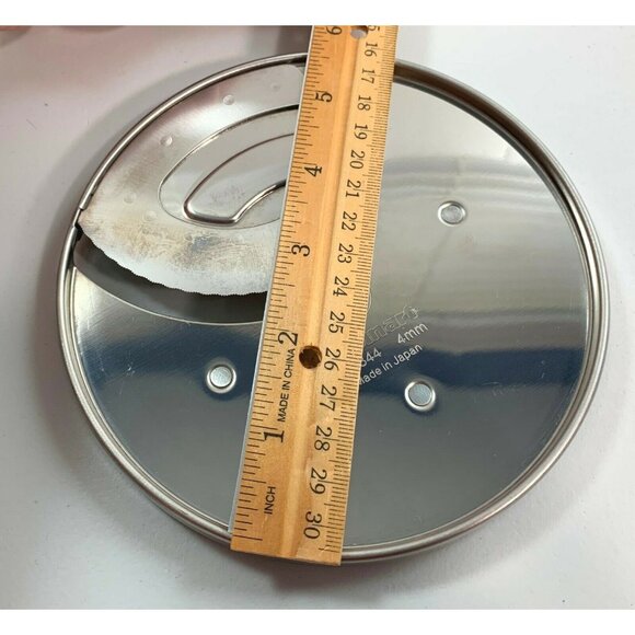 Cuisinart Food Processor DLC-8 Slicing Disc Blade Replacement Part DLC-844 4MM - Picture 5 of 6